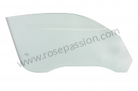 P61543 - Door glass for Porsche 996 / 911 Carrera • 2002 • 996 carrera 4 • Coupe • Manual gearbox, 6 speed