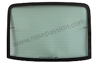 P61587 - Lunotto posteriore per Porsche 
