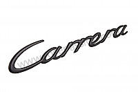 P88301 - Schriftzug carrera für Porsche 996 / 911 Carrera • 1998 • 996 carrera 2 • Cabrio • Automatikgetriebe
