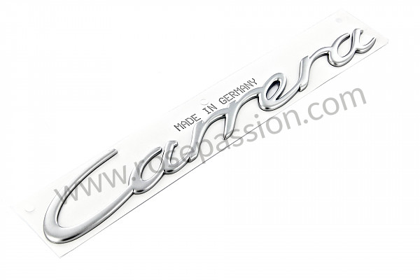 P79406 - Inscripcion carrera para Porsche 996 / 911 Carrera • 2000 • 996 carrera 4 • Coupe • Caja manual de 6 velocidades