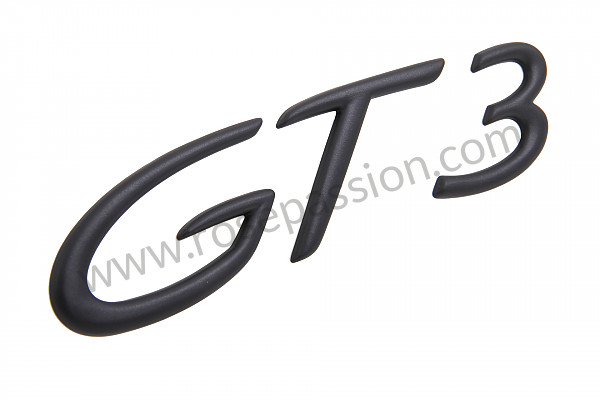 P64809 - Inscripcion gt3 para Porsche 996 GT3 / GT3-1 • 2000 • 996 gt3 • Coupe • Caja manual de 6 velocidades