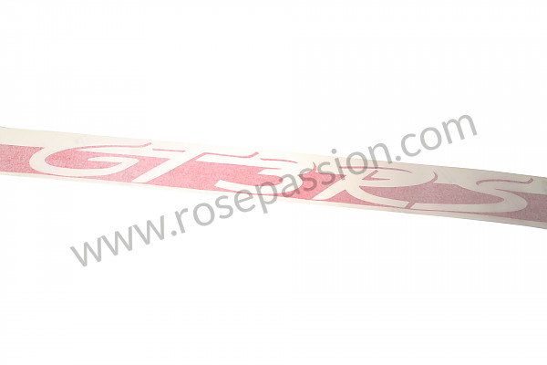 P91675 - Folha decorativa para Porsche 996 GT3 / GT3-1 • 2005 • 996 gt3 • Coupe • Caixa manual 6 velocidades