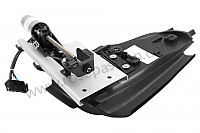 P64867 - Aba para caixa com capa soft para Porsche 997-2 / 911 Carrera • 2010 • 997 c4s • Cabrio • Caixa manual 6 velocidades