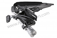 P64867 - Flap for soft top box for Porsche 997-2 / 911 Carrera • 2010 • 997 c2 • Cabrio • Manual gearbox, 6 speed