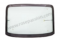 P65007 - Rear window for Porsche 997-2 / 911 Carrera • 2012 • 997 c4 • Cabrio • Pdk gearbox