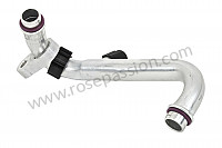 P102598 - Intake pipe for Porsche 997 Turbo / 997T / 911 Turbo / GT2 • 2009 • 997 turbo • Cabrio • Manual gearbox, 6 speed