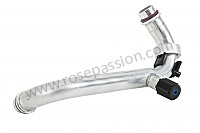 P102598 - Intake pipe for Porsche 997 Turbo / 997T / 911 Turbo / GT2 • 2009 • 997 turbo • Cabrio • Manual gearbox, 6 speed