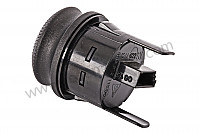 P65642 - Potentiometer zwart ruitenwisserinterval voor Porsche Boxster / 986 • 2004 • Boxster s 3.2 • Cabrio • Automatische versnellingsbak