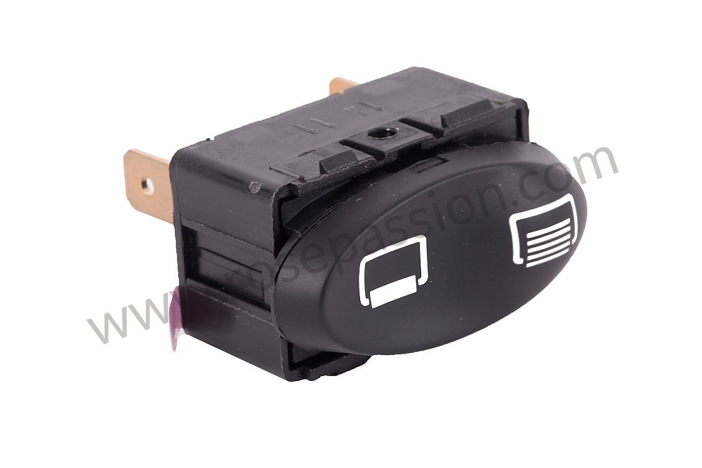 Porsche 996 Couvercle Tableau De Bord Interrupteur 99655223404 droit noir cc17