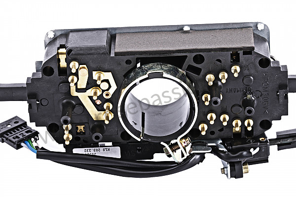 P65696 - Commodo noir mat / noir satin pour Porsche 