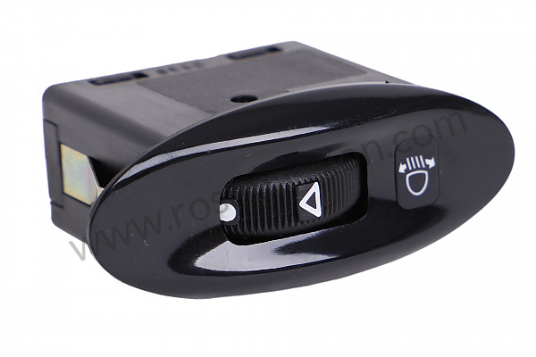 P65700 - Potentiometer zwart glanzend instelling bereik koplampen voor Porsche 996 / 911 Carrera • 2000 • 996 carrera 4 • Coupe • Manuele bak 6 versnellingen