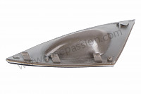 P66061 - Mascherina inferiore bianca di fanale senza tergifanali para Porsche Boxster / 986 • 2001 • Boxster 2.7 • Cabrio • Caja auto