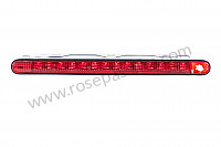 P167696 - Additional brake light for Porsche 996 / 911 Carrera • 1998 • 996 carrera 2 • Coupe • Manual gearbox, 6 speed