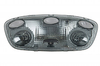 P66183 - Plafondverlichting (geleverd zonder de 3 verlichtingsschakelaars) voor Porsche 996 / 911 Carrera • 2002 • 996 carrera 2 • Targa • Automatische versnellingsbak