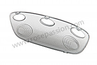 P66193 - Glas voor Porsche 997-2 / 911 Carrera • 2010 • 997 c4s • Cabrio • Manuele bak 6 versnellingen