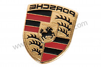 P66224 - Écusson pour Porsche 996 Turbo / 996T / 911 Turbo / GT2 • 2003 • 996 turbo • Coupe • Boite auto