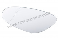P67264 - Spiegelglas für Porsche Boxster / 986 • 2002 • Boxster s 3.2 • Cabrio • 6-gang-handschaltgetriebe