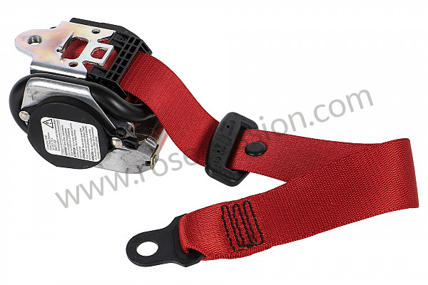 P67614 - Seat belt for Porsche 996 Turbo / 996T / 911 Turbo / GT2 • 2005 • 996 turbo • Cabrio • Manual gearbox, 6 speed
