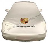 P132287 - Funda cubierta de coche para interior con logo a color sobre el capot 997 gt2 para Porsche 997 Turbo / 997T / 911 Turbo / GT2 • 2009 • 997 gt2 • Coupe • Caja manual de 6 velocidades