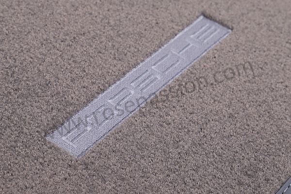 P255491 - 1套脚垫 岩石灰 为了 Porsche 997-2 / 911 Carrera • 2009 • 997 c4 • Coupe