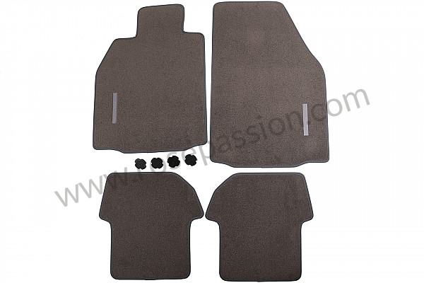 P255491 - Floor mat for Porsche 997-1 / 911 Carrera • 2007 • 997 c4 • Targa • Automatic gearbox