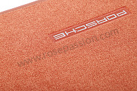 P255494 - Vloermat met porsche-inscriptie en vloerbevestiging (per 4) voor Porsche 997-2 / 911 Carrera • 2010 • 997 c2 • Coupe • Bak pdk