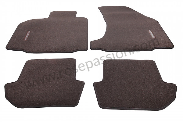 P127654 - Tapis de protectionbosejeucocoa pour Porsche 997-1 / 911 Carrera • 2008 • 997 c4 • Targa • Boite manuelle 6 vitesses