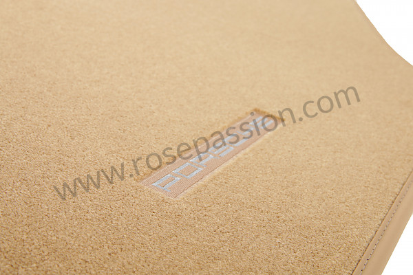 P255508 - 1套脚垫 沙米色 为了 Porsche 997-2 / 911 Carrera • 2011 • 997 c4s • Targa