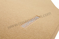 P255508 - Tapis de protectionbosejeubeige sable pour Porsche 997-2 / 911 Carrera • 2011 • 997 speedster • Speedster • Boite PDK