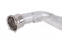 P122555 - Cooling water tube for Porsche 997 Turbo / 997T / 911 Turbo / GT2 • 2008 • 997 turbo • Cabrio • Automatic gearbox