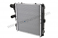 P93872 - Radiator for Porsche 997-2 / 911 Carrera • 2011 • 997 c4 gts • Coupe • Manual gearbox, 6 speed