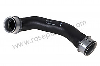 P97432 - Durit eau sur radiateur pour Porsche Cayman / 987C2 • 2010 • Cayman 2.9 • Boite manuelle 6 vitesses