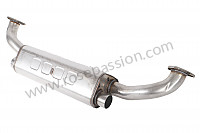 P140397 - Front muffler for Porsche 997-2 / 911 Carrera • 2010 • 997 c2 • Coupe • Manual gearbox, 6 speed