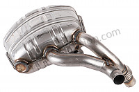 P109460 - Muffler for Porsche 997-1 / 911 Carrera • 2006 • 997 c2 • Coupe • Automatic gearbox