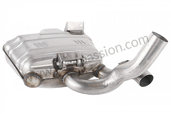 P144365 - Main exhaust muffler for Porsche 997-2 / 911 Carrera • 2012 • 997 black edition • Cabrio • Pdk gearbox