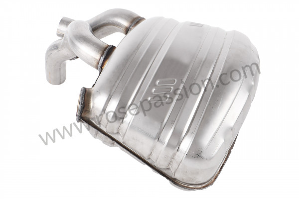 P144365 - Main exhaust muffler for Porsche 997-2 / 911 Carrera • 2010 • 997 c2 • Coupe • Manual gearbox, 6 speed