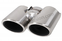 P114394 - Tail pipe for Porsche 997-1 / 911 Carrera • 2007 • 997 c4s • Coupe • Automatic gearbox