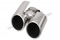 P114394 - Tail pipe for Porsche 997-1 / 911 Carrera • 2007 • 997 c4s • Coupe • Manual gearbox, 6 speed