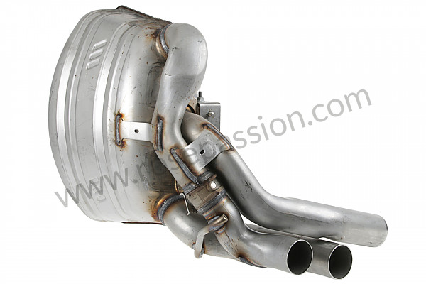 P144368 - Main exhaust muffler for Porsche 997-2 / 911 Carrera • 2012 • 997 c4 • Cabrio • Manual gearbox, 6 speed