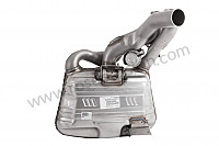 P144370 - Main exhaust muffler for Porsche 997-2 / 911 Carrera • 2009 • 997 c4s • Coupe • Pdk gearbox