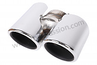 P136155 - Exhaust pipe for Porsche 997-1 / 911 Carrera • 2007 • 997 c4s • Coupe • Manual gearbox, 6 speed