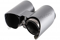 P160441 - Tail pipe for Porsche 997-2 / 911 Carrera • 2010 • 997 sport classic • Coupe • Manual gearbox, 6 speed