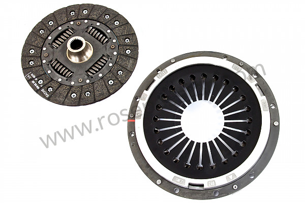 P203195 - Clutch kit, 997 turbo 3.6 2007-2009, not gt2 for Porsche 997 Turbo / 997T / 911 Turbo / GT2 • 2008 • 997 turbo • Coupe • Manual gearbox, 6 speed