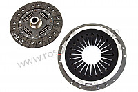 P203195 - Clutch kit, 997 turbo 3.6 2007-2009, not gt2 for Porsche 997 Turbo / 997T / 911 Turbo / GT2 • 2008 • 997 turbo • Cabrio • Manual gearbox, 6 speed