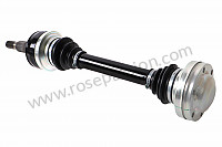 P93138 - Drive shaft for Porsche 997-1 / 911 Carrera • 2008 • 997 c4 • Targa • Automatic gearbox