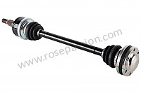 P197421 - Drive shaft for Porsche 997 Turbo / 997T / 911 Turbo / GT2 • 2007 • 997 turbo • Coupe • Manual gearbox, 6 speed