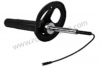 P136265 - Shock absorber for Porsche 997 Turbo / 997T2 / 911 Turbo / GT2 RS • 2012 • 997 turbo s • Cabrio • Pdk gearbox