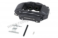 P97083 - Fixed calliper for Porsche Boxster / 987-2 • 2009 • Boxster 2.9 • Cabrio • Manual gearbox, 6 speed