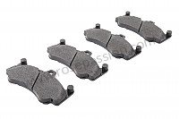 P140619 - SET OF BRAKE PADS XXXに対応 Porsche 997 Turbo / 997T2 / 911 Turbo / GT2 RS • 2012 • 997 turbo • Coupe