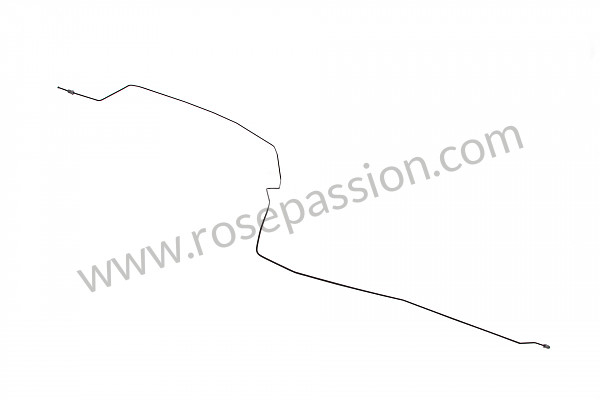 P122848 - Tubazione del freno per Porsche Boxster / 987-2 • 2011 • Boxster 2.9 • Cabrio • Cambio pdk